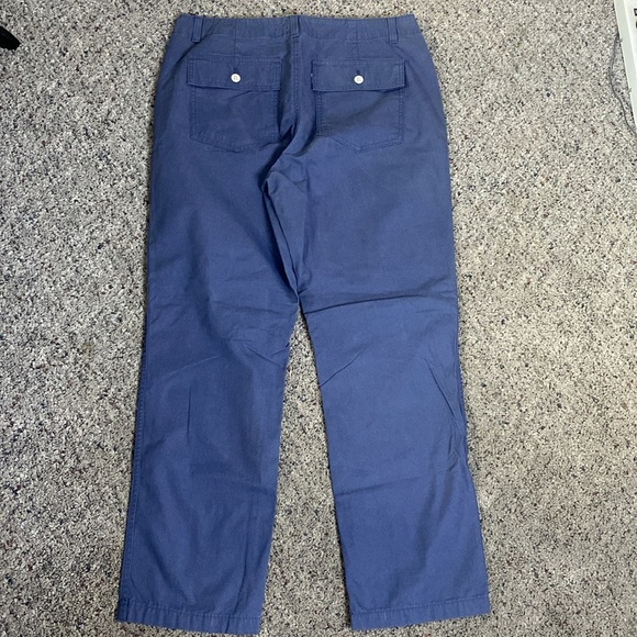 Levi’s Blue 100% Cotton Straight Leg Pants Sz 30 (10) NWOT - Picture 5 of 8